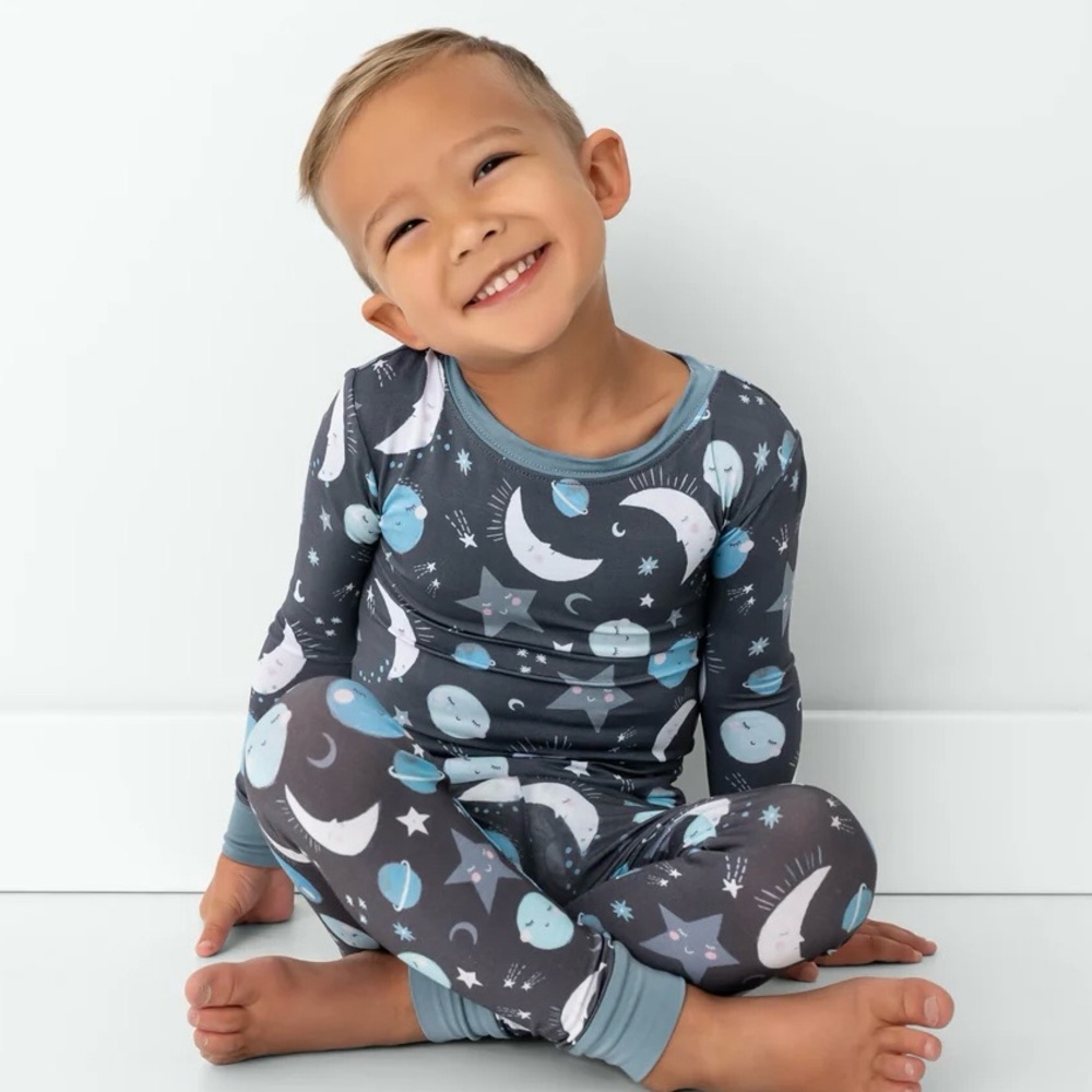 Little Sleepies To The Moon And Back Two Piece Pajama Set